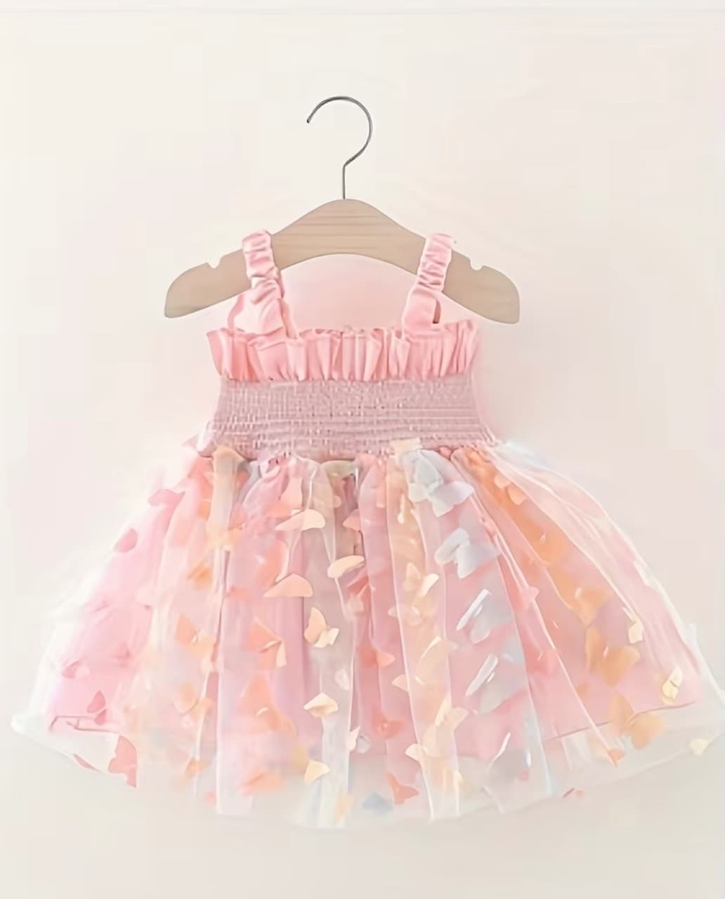 Vestido y Sandalias Mariposa para Niña 2-4 Años