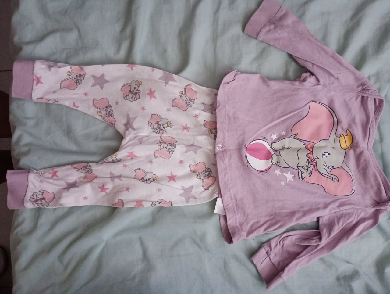 Pijama Disney bebé 6-9 meses rosa